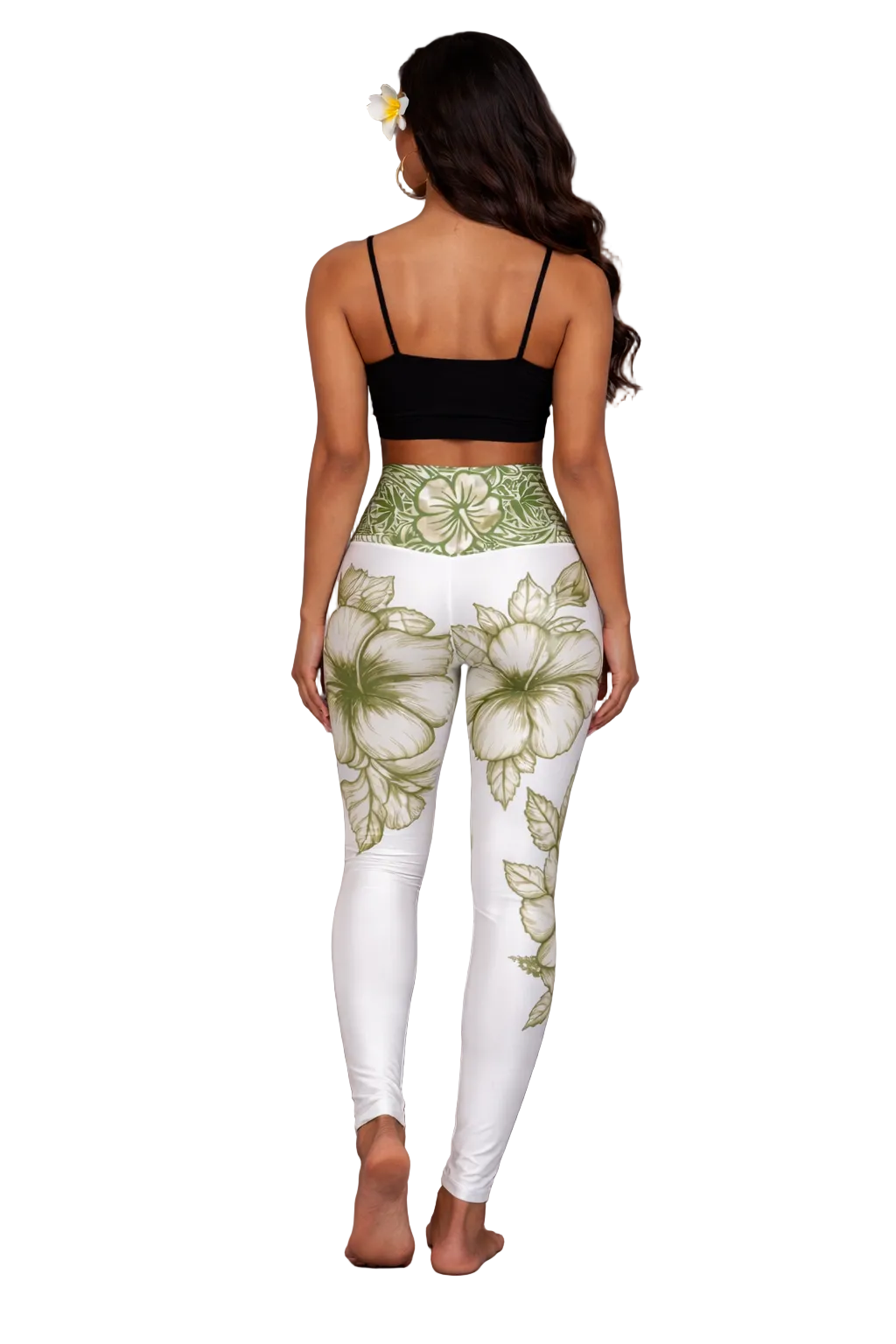 Sina Hibiscus Leggings